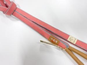 未使用品　正絹　手組帯締め